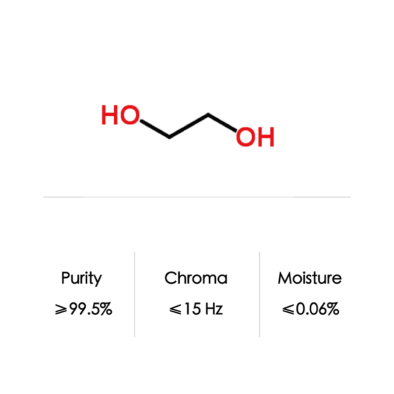 CAS No 107-21-1 Industrial Grade 99% Mono Ethylene Glycol