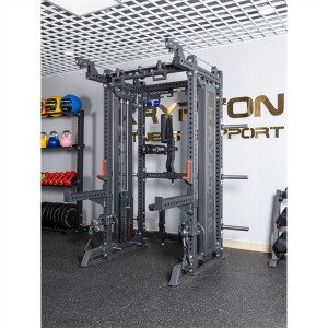 Multi functional Power Rack with Dual Cable Pul...