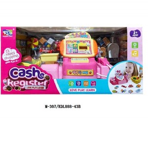 Happy Shopping Cash Register Learning Education Toy Set