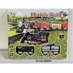 Plastic train railway playing set toy