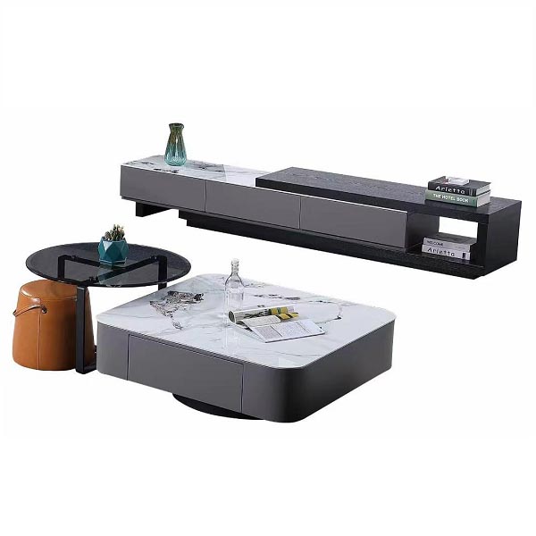 TV stand and coffee table set 5
