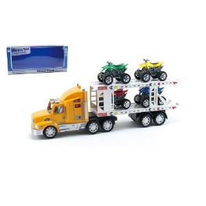Toy Vehicle Plastic heavy truck and train railway set toy