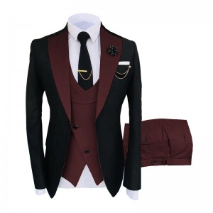 Custom 3 Pieces Wedding Suit  For Groom