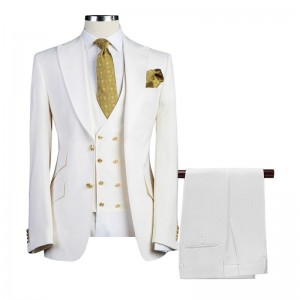 Three piece suit single-breasted wholesale