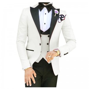 Wedding tuxedo peak lapel for men