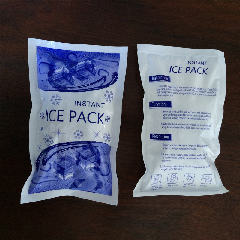 200g Fist Aid Cold Compress Instant Cold Pack Disposable Instant Urea Ice Packs for Injuries