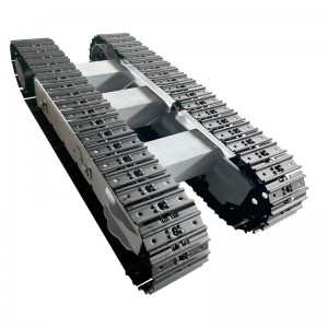 Customized 0.5TON- 20 TON Steel or Rubber Crawler Track Undercarriage System# Steel Tracks# Rubber Tracks Undercarriage