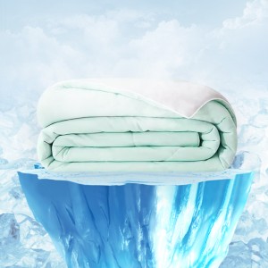 โปร่งสบายและน้ำหนักเบาดูดซับความร้อน Chill Cooling ผ้าห่มบางโยนผ้าห่มฤดูร้อนไนลอนผ้าห่มทำความเย็น