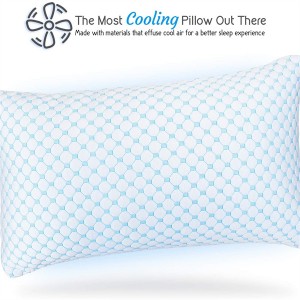 Cooling King Size Shredded Memory Foam Pillows for Sleeping