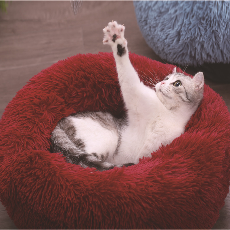 Luxury Soft and Comfortable Polyester Dog Accessories Pet Bed Featured Image
