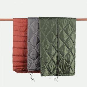 Outdoor Camping Blanket Waterproof Custom Picnic Down Outdoor Puffy Blanket