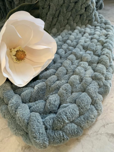 Wholesale Chunky Blanket Knitted Washable Handmade Throw Cotton