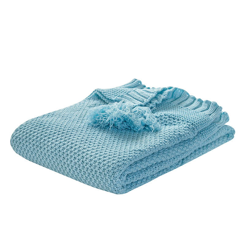 Cotton Throw Knit Blanket (2)