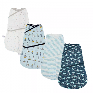 Bavlnené oblečenie pre batoľatá Kreslený spací vak pre novorodencov na zavinovačku