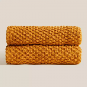 European And American Style Sofa Luxury 100% Acrylic Knit Throw Blanket