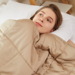 New Arrival Woven Weighted Blanket Cooling Luxury Weighted Blanket