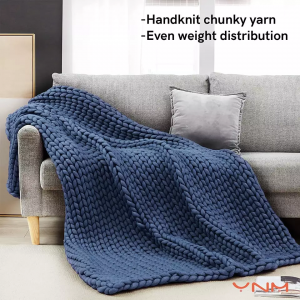 Χονδρική ζεστή χειροποίητη μαλακή πλεκτή κουβέρτα για το σπίτι