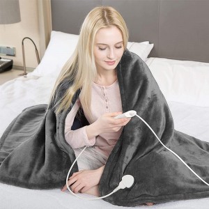 Queen Size comfort Microplush & Machine Washable  Heated Electric Blanket for Bed