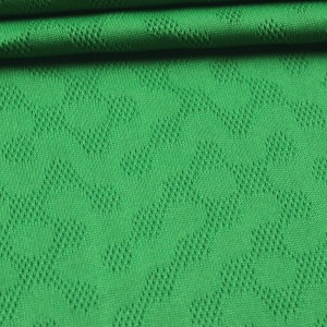 Knitted jacquard mesh cloth fabric 100% polyester moisture wicking sportswear lining mesh cloth KWS20-8012
