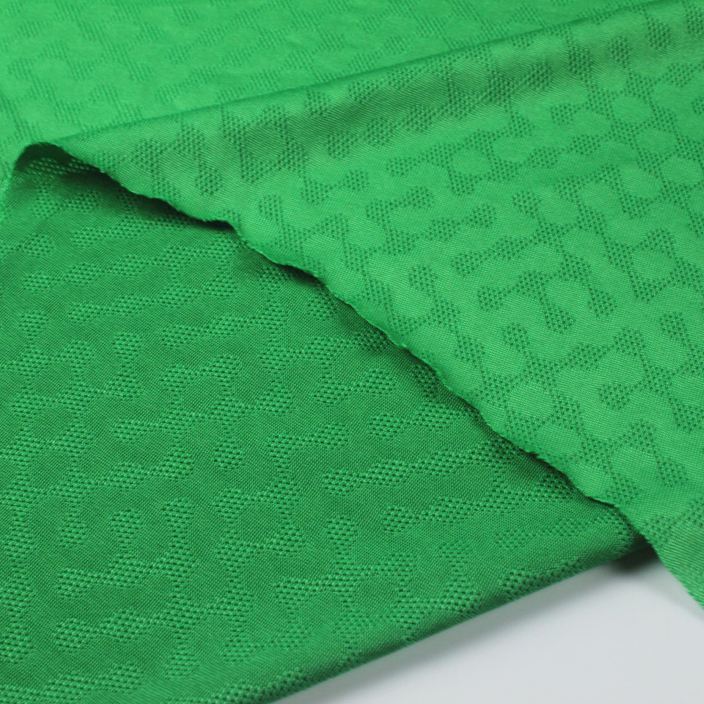 China High quality recycled polyester knit pique mesh fabric for