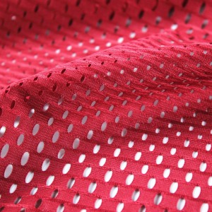 Bird Eye/Eyelet Mesh Fabric with 100%Polyester for Sportswear/Leggings/Yoga Wear/T-Shirt/Fitness KWS20-8013