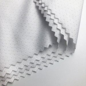 Custom printed breathable bird eye fabric KWS20-8027