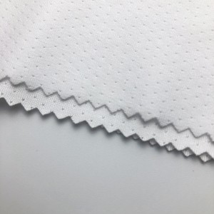 Custom printed breathable bird eye fabric KWS20-8027