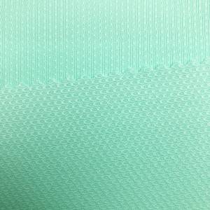Jacquard Knitted Running Fabric 88%Recycled Poly 12%Spandex KW18-9019-RCY