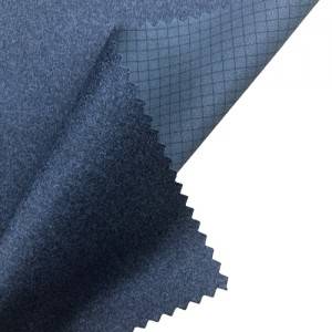 Waterproof Urban wear Functional Fabric Melange interlock fabric 100%POLY KWS19MST050-3LMT