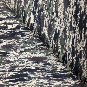 Custom Design High Quality Camo Printed Organic Recycled Waterproof Quick Dry 100 Poly Outdoor Sportswear Jacket Fabric