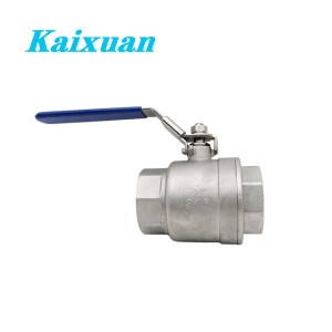 The 2 piece stainless steel ball valve is probably the most widely used ball valve.
