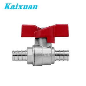 F1807 PEX Ball Valves Butterfly Handle