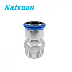 Male Straight Connector M-Contour Press Fittings