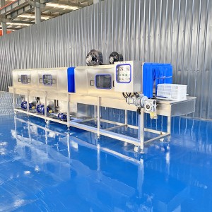 Factory Customized plastic recycling washing machine crate washing machine