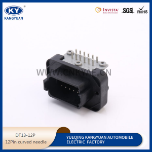 Deutsch DT06-12S/DT13-12PB  8-hole waterproof connector PCB connector male and female plug bended pin holder