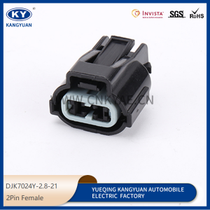 DJK7024Y-2.8-21 for automotive connectors, waterproof connectors, harness plug 2p