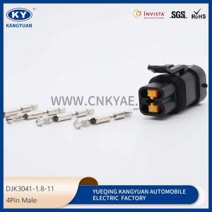 DJK3041-1.8-11 for automotive waterproof connectors, black connectors, harness plug