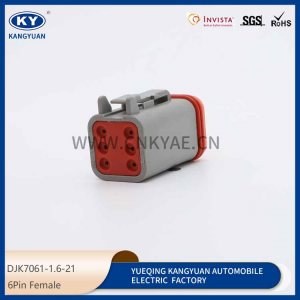 DJK7061 -1.6 -21 for automotive throttle plug 6P waterproof connector, automotive connectors