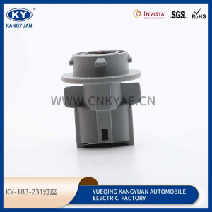 KY-183-231 applies to car daytime running light plug base, car connector, waterproof connector
