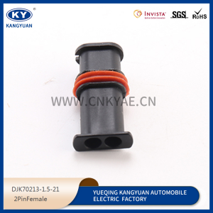 Automotive waterproof connector plug black DJK70213-1.5-21 with terminal plug