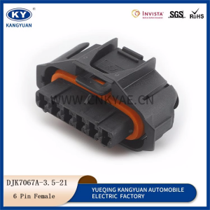 DJK7067A-3.5-21 automotive waterproof harness connector plug, automotive plug-in 6p