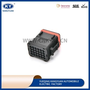 132015-0076/132015-0075 automobile waterproof connector ITT connector 24 hole male and female butt connector