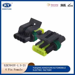 4Pin female male waterproof auto car Idle Air Speed Control Valve Sensor motor connector for  BYD F3
