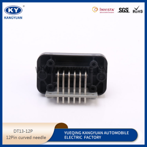 Deutsch DT06-12S DT13-12PB 8-hole waterproof connector PCB connector male and female plug bended pin holder