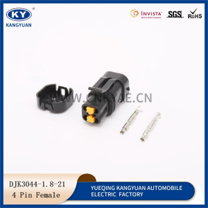 Automotive connector connectors black 4-hole 4-core plug 2.8 series DJK3044-1.8-21