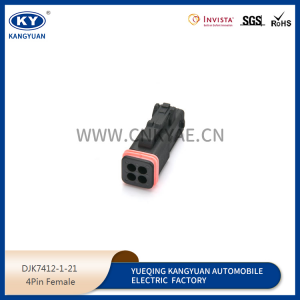 132015-0070/132015-0069 automotive waterproof connector ITT connector 4 hole male and female butt plug