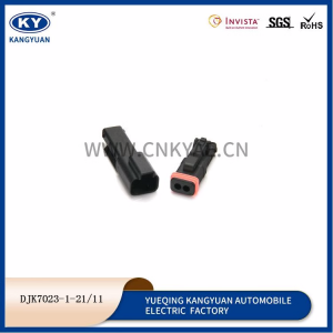132015-0071/0072 automotive waterproof connector ITT connector 2 hole male and female butt plug