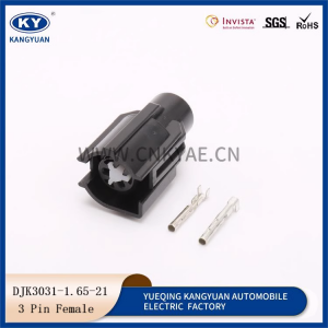 Automotive connector connectors black 3-hole 3-core plug 1.65 series DJK3031-1.65-21