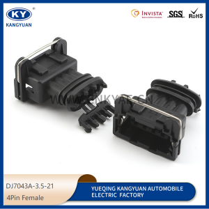 4P automotive ignition coil plug, oxygen sensor, automotive connectors DJ7043A-3.5-21