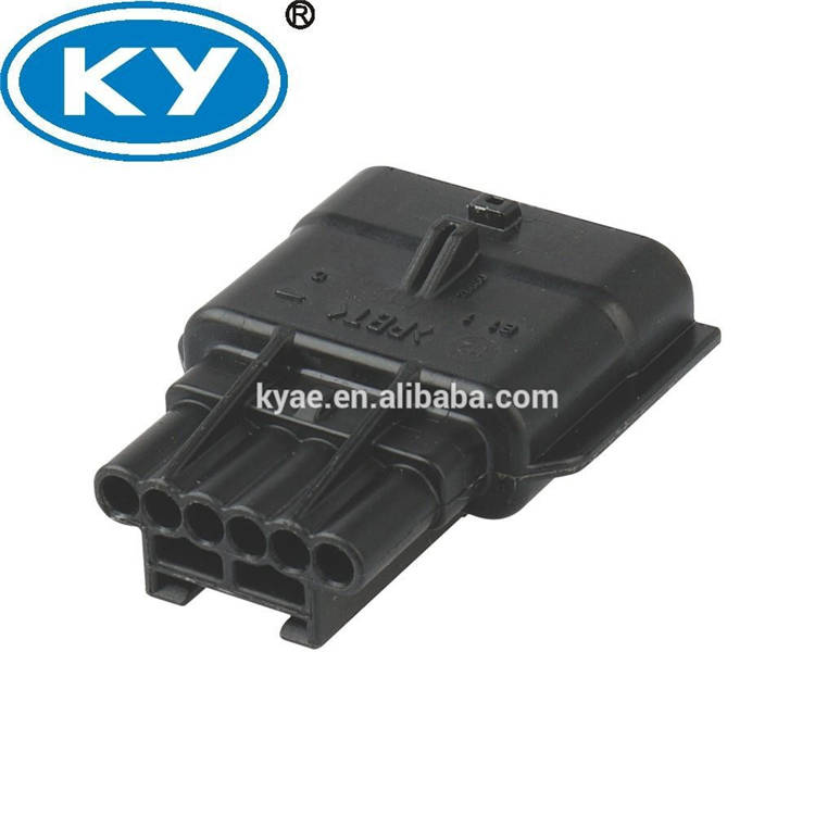 TS16949 qualified 6 way female automotive connector